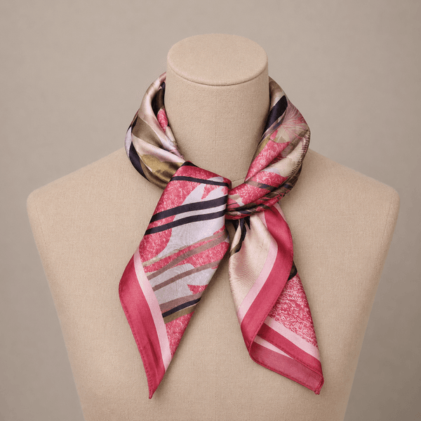 Hovedbilde 18100-13 Lite skjerf silkelook - rosa