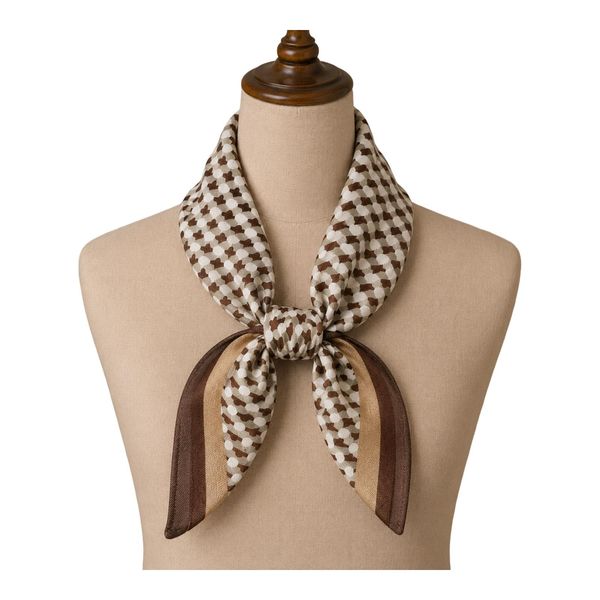 Hovedbilde W252 Lite skjerf viscose  - brun