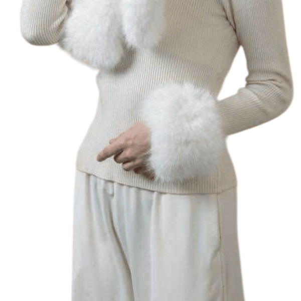 Hovedbilde MZ04 fuskepels for arm - white