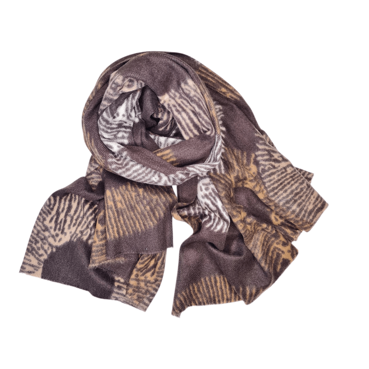 113126/CF15 Skjerf - brun