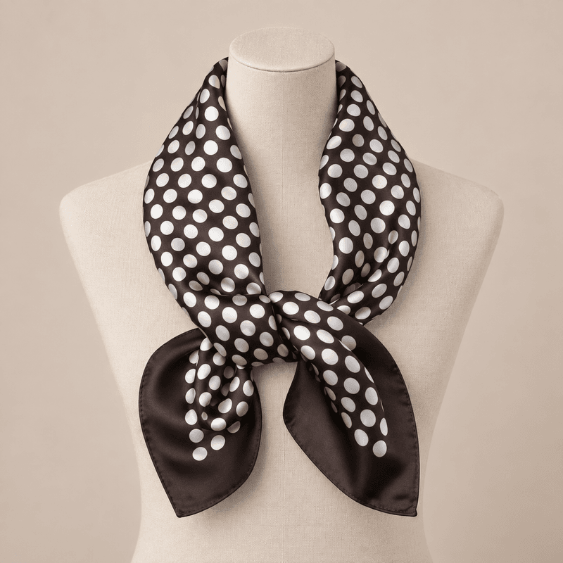 FJ71 Lite skjerf polka - brun