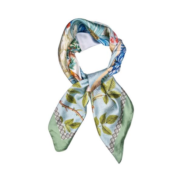Hovedbilde BS113 Lite skjerf silke & viscose - grønn